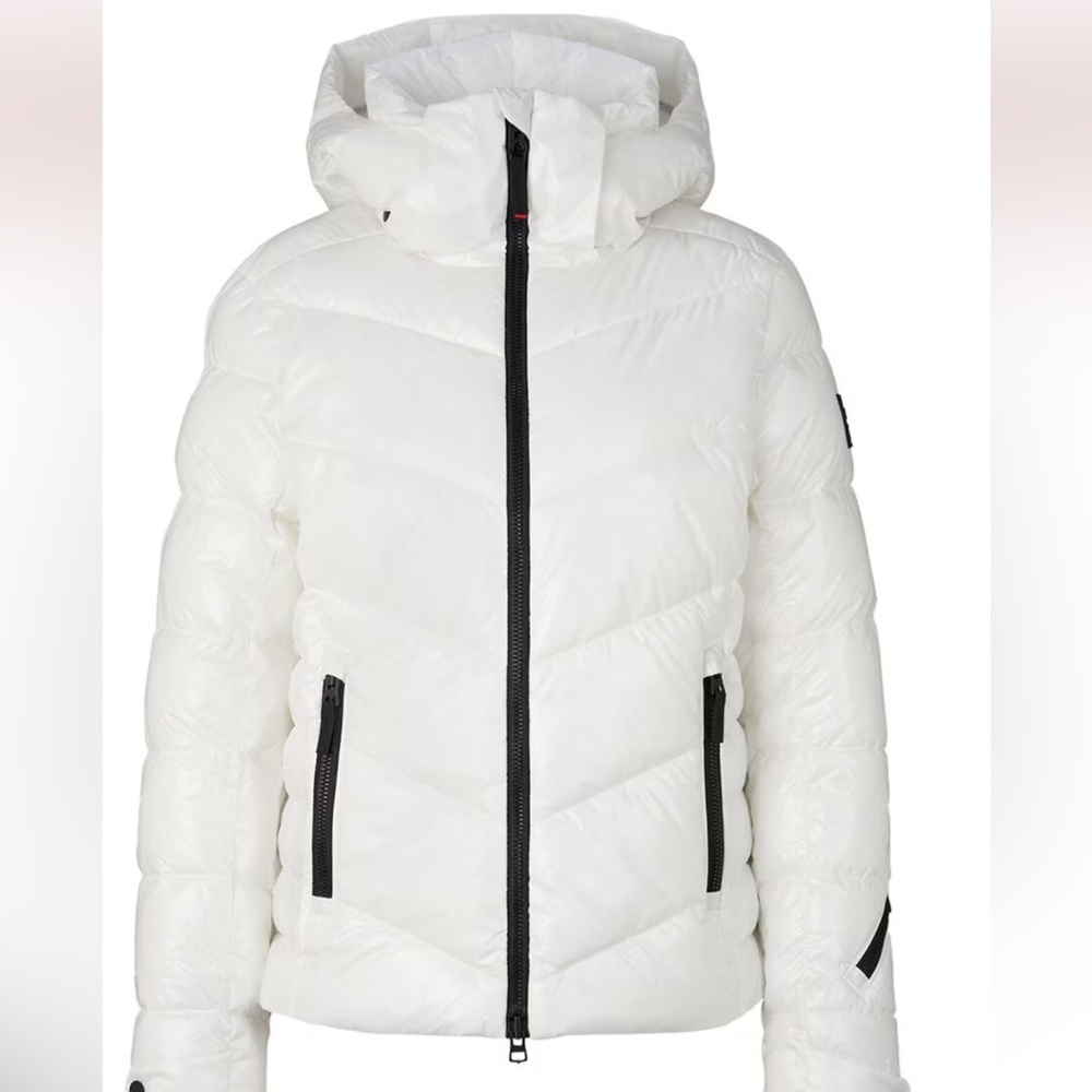 Bogner Fire & Ice Saelly Ski Jacket, white, size 8